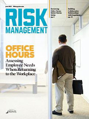 『Risk Management』21年　6月号
